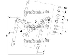 forcella / tubo sterzo - unità cuscinetto sterzo