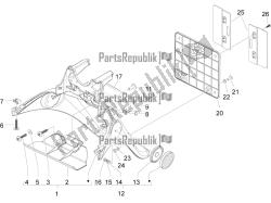 Rear cover - Splash guard