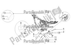 podpórka centralna i podpórka boczna