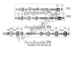 GEARSHIFT MECHANISM