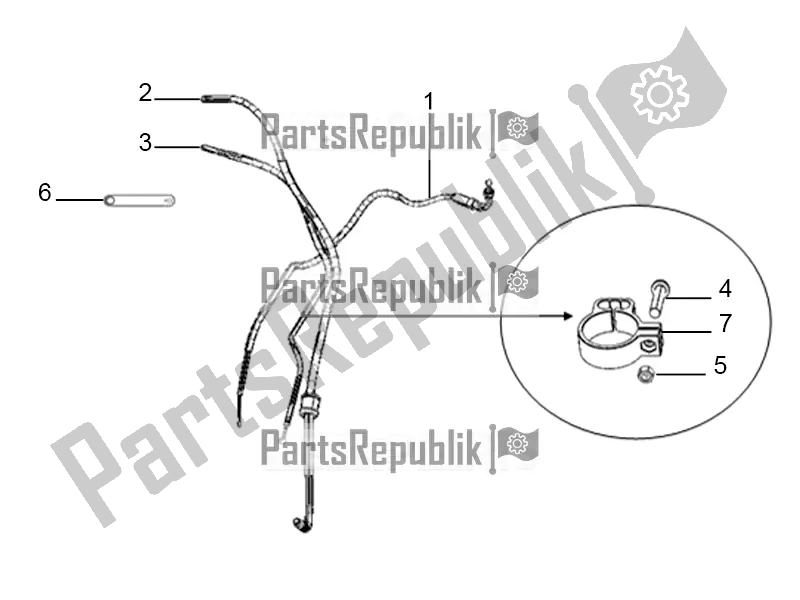 Todas las partes para Cables de Derbi ETX 150 2018