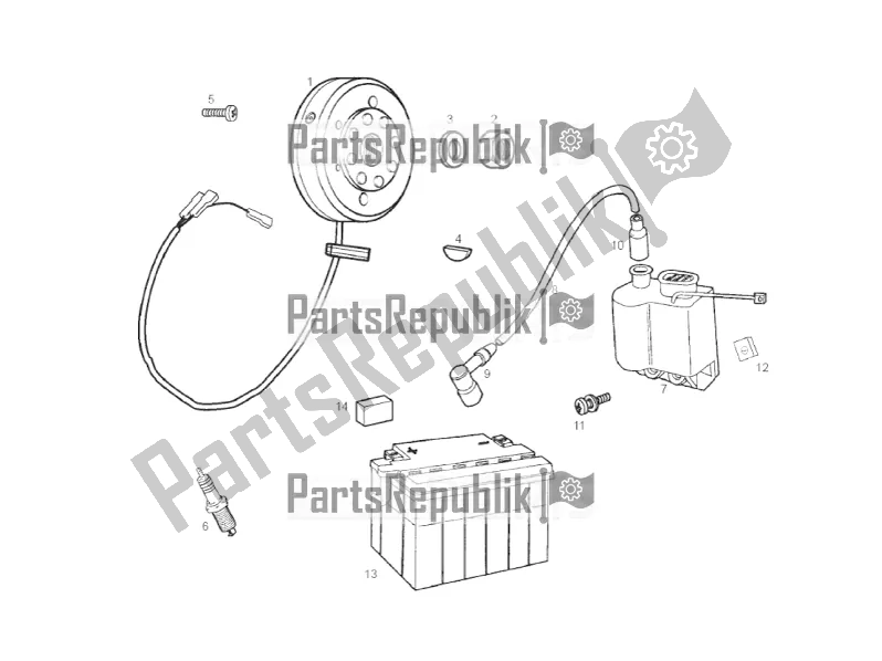 Tutte le parti per il Unità Di Accensione del Derbi Senda SM 50 DRD Racing 2016