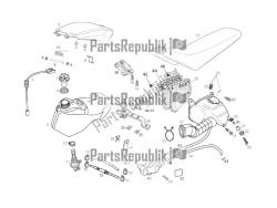 serbatoio - air box - sella