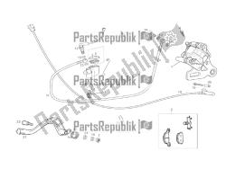 Rear brake system