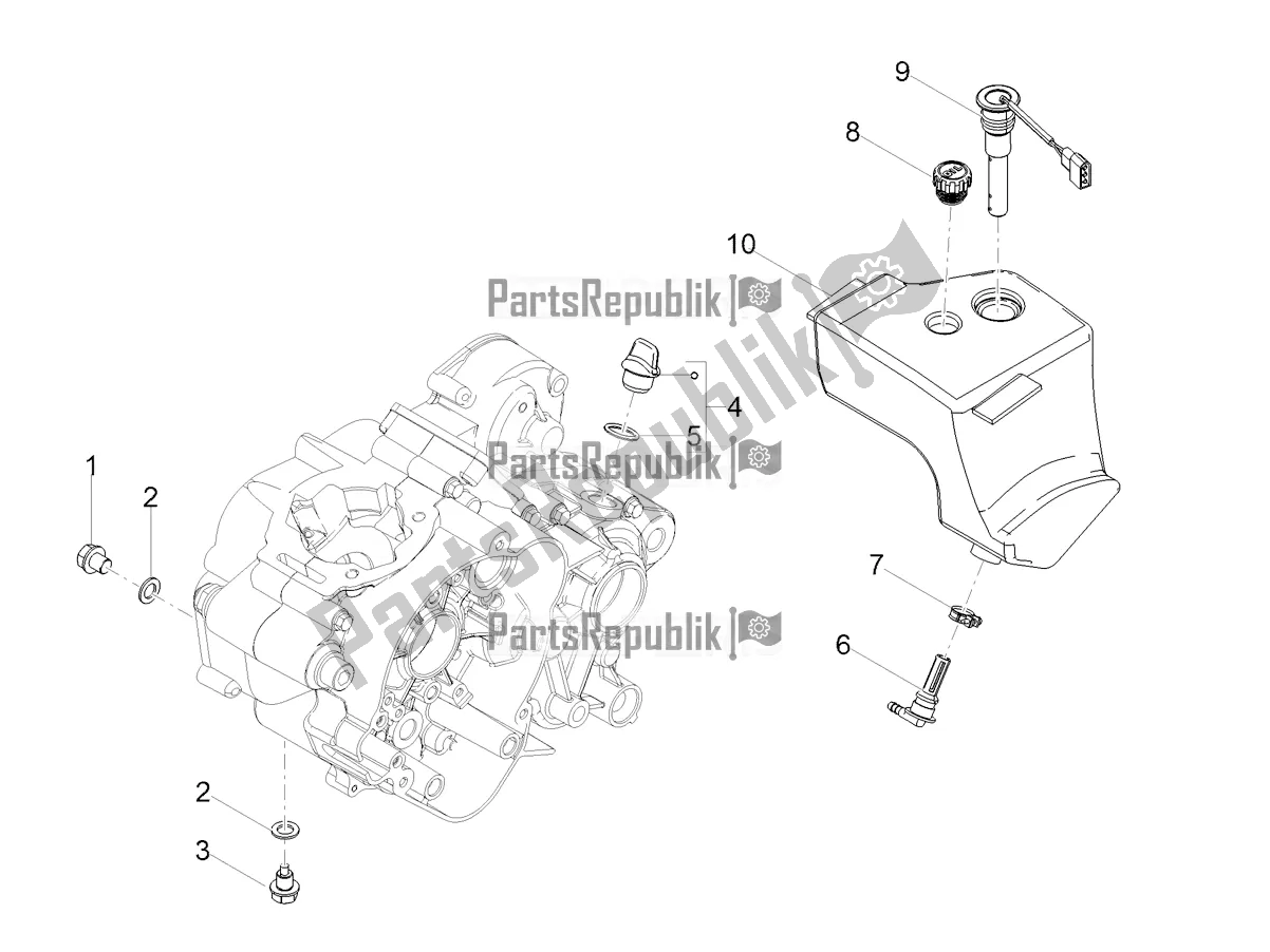 Toutes les pièces pour le Lubrification du Derbi Senda SM 50 Limited 2018