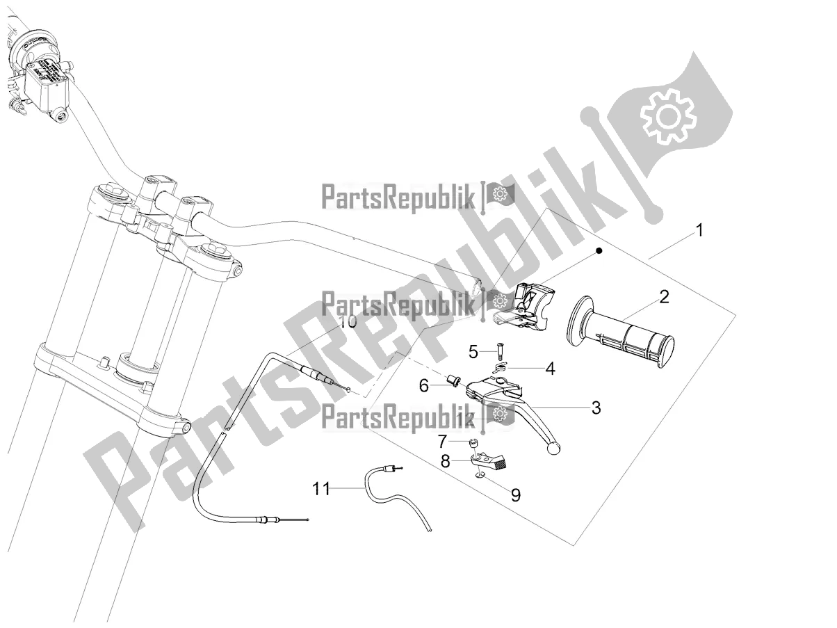 Toutes les pièces pour le Commande D'embrayage du Derbi Senda SM 50 Limited 2019