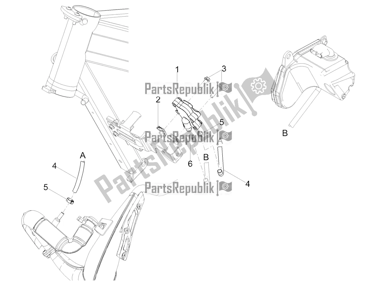 Toutes les pièces pour le Air Secondaire du Derbi Senda SM 50 Limited 2019