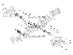 caja de cambios - conjunto de engranajes