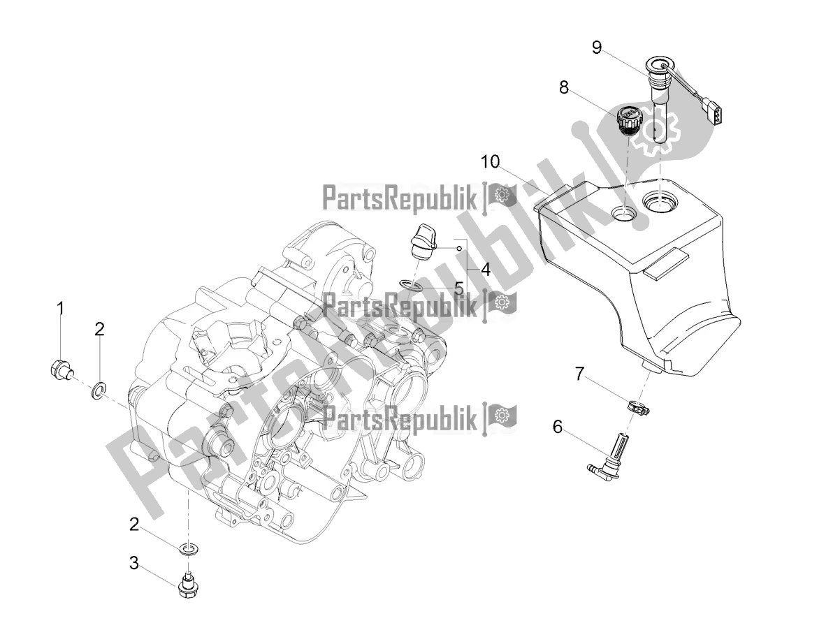 All parts for the Lubrication of the Derbi Senda SM 50 X-treme 2018