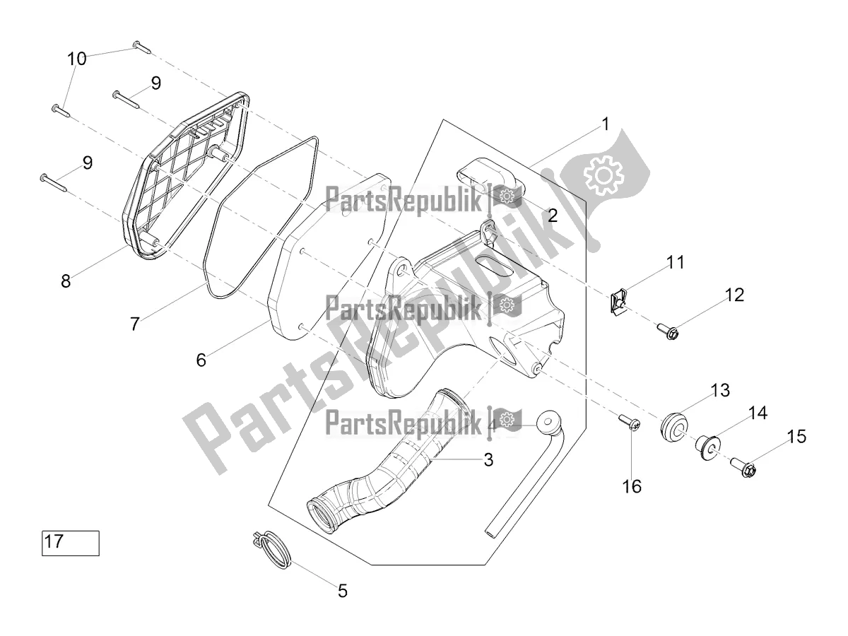 Toutes les pièces pour le Boite D'air du Derbi Senda SM 50 X-treme 2019