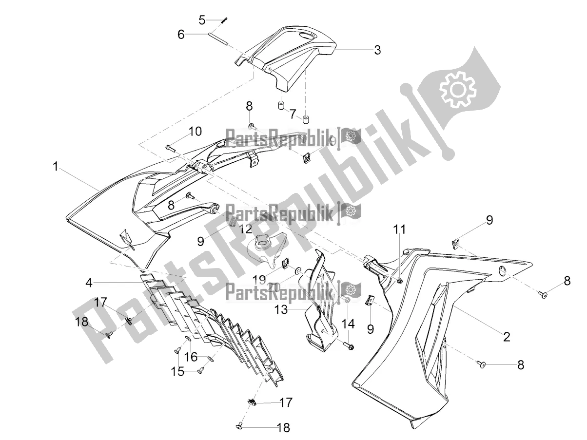 Toutes les pièces pour le Canal du Derbi Senda SM 50 X-treme 2019