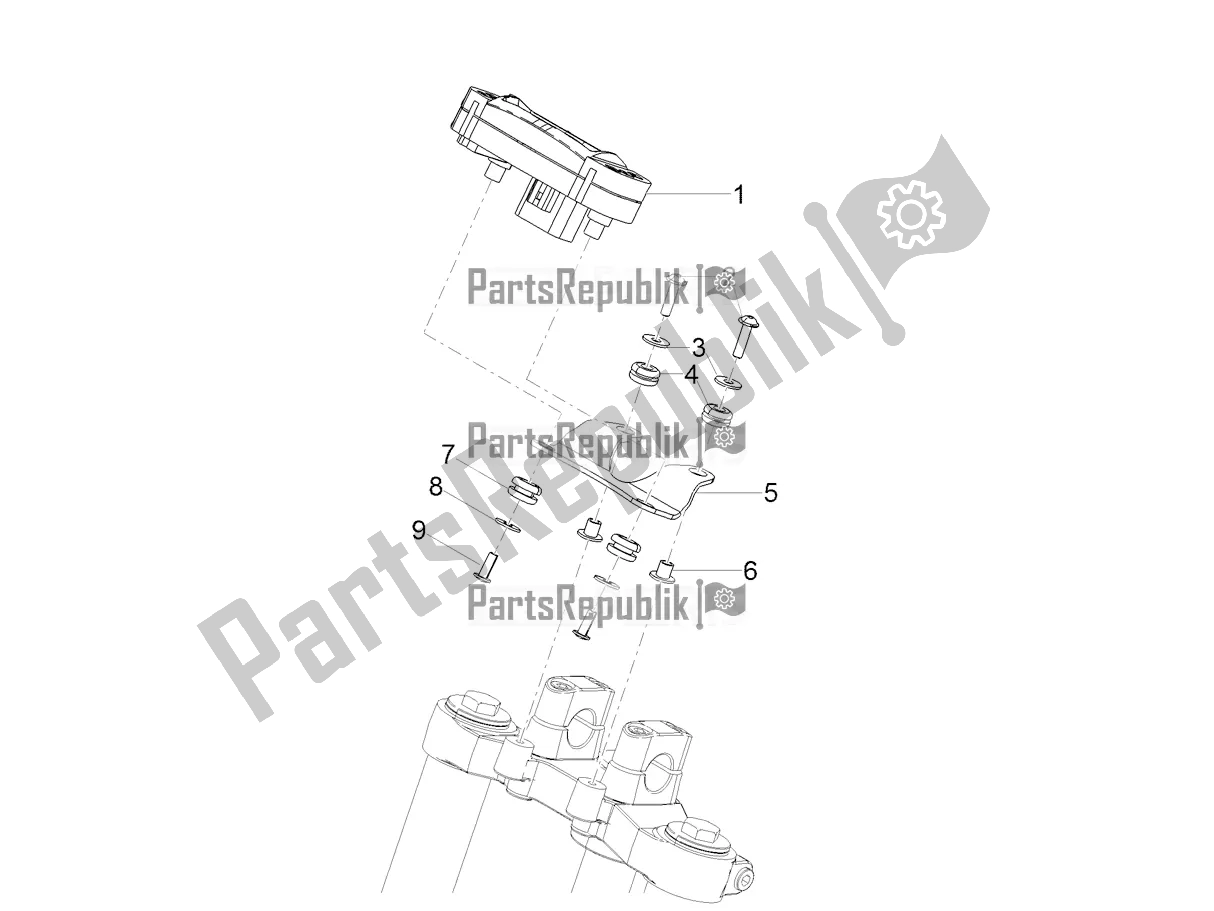All parts for the Instruments of the Derbi Senda SM 50 X-treme 2019