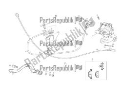 Rear brake system