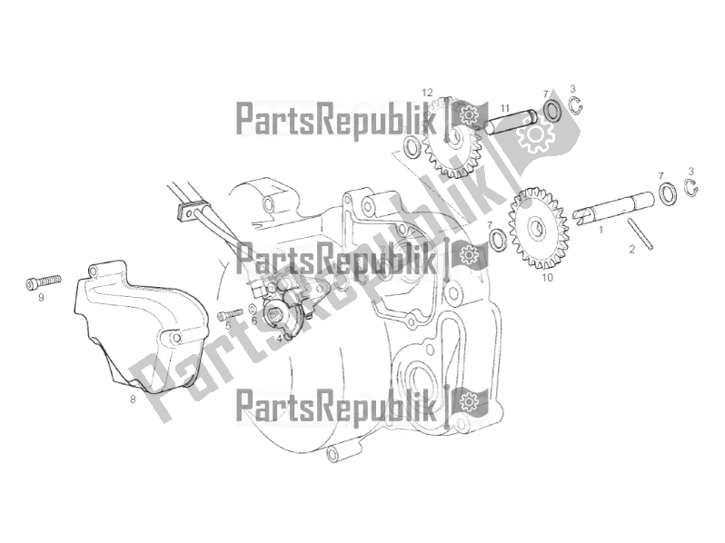 Wszystkie części do Pompa Olejowa Derbi Senda SM DRD X-treme 0 2017