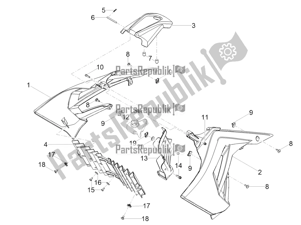 Toutes les pièces pour le Canal du Derbi Senda X-treme 50 R 2019