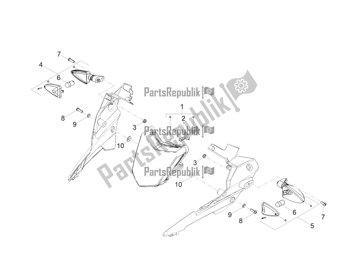 Toutes les pièces pour le Feux Avant du Derbi Senda X-treme 50 R 2019