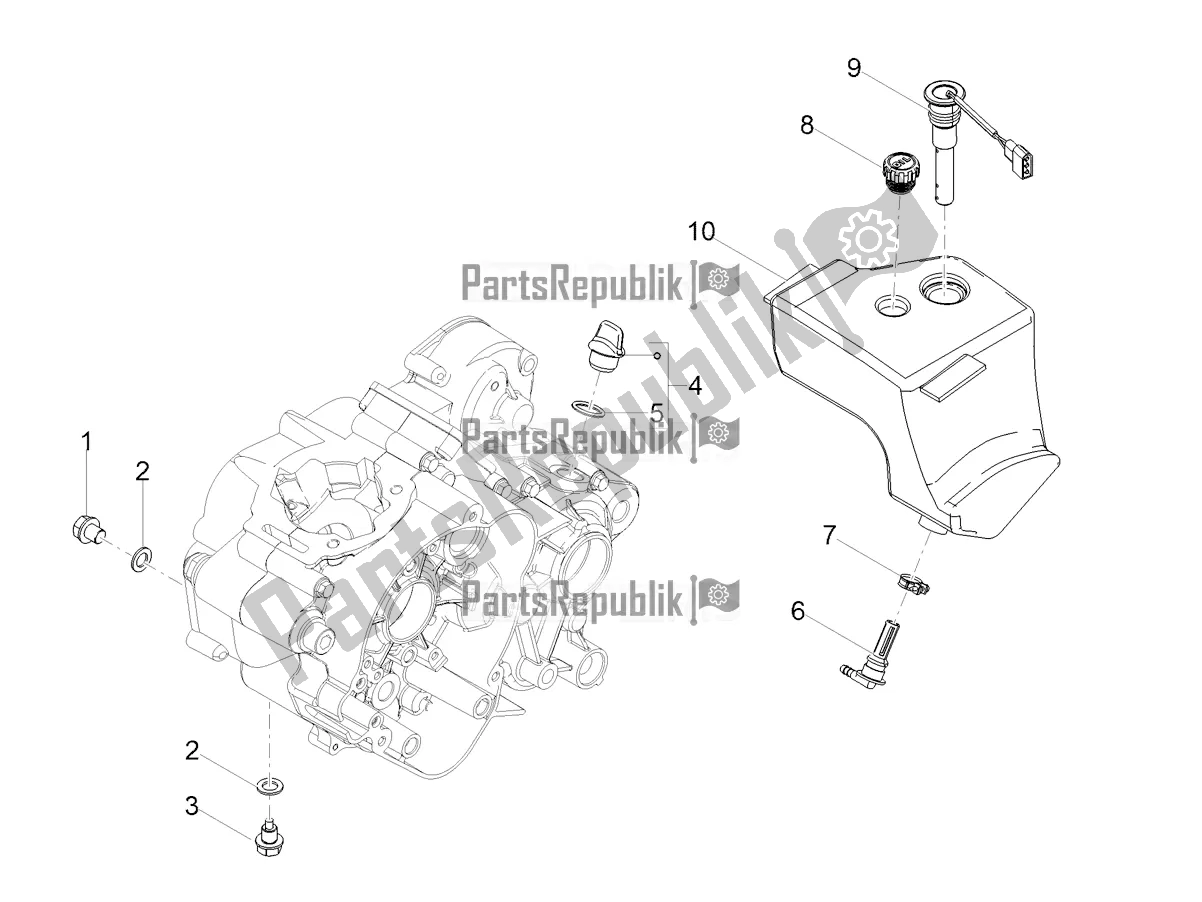 Tutte le parti per il Lubrificazione del Derbi Senda X-treme 50 R 2019