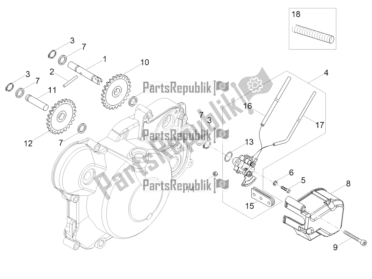 Toutes les pièces pour le La Pompe à Huile du Derbi Senda X-treme 50 R 2020