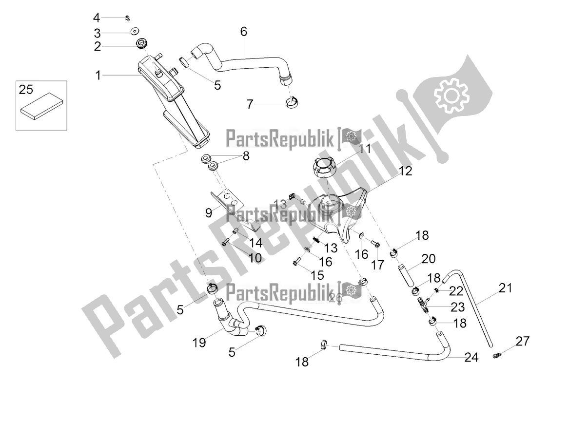 Todas las partes para Sistema De Refrigeración de Derbi Senda X-treme 50 R 2021