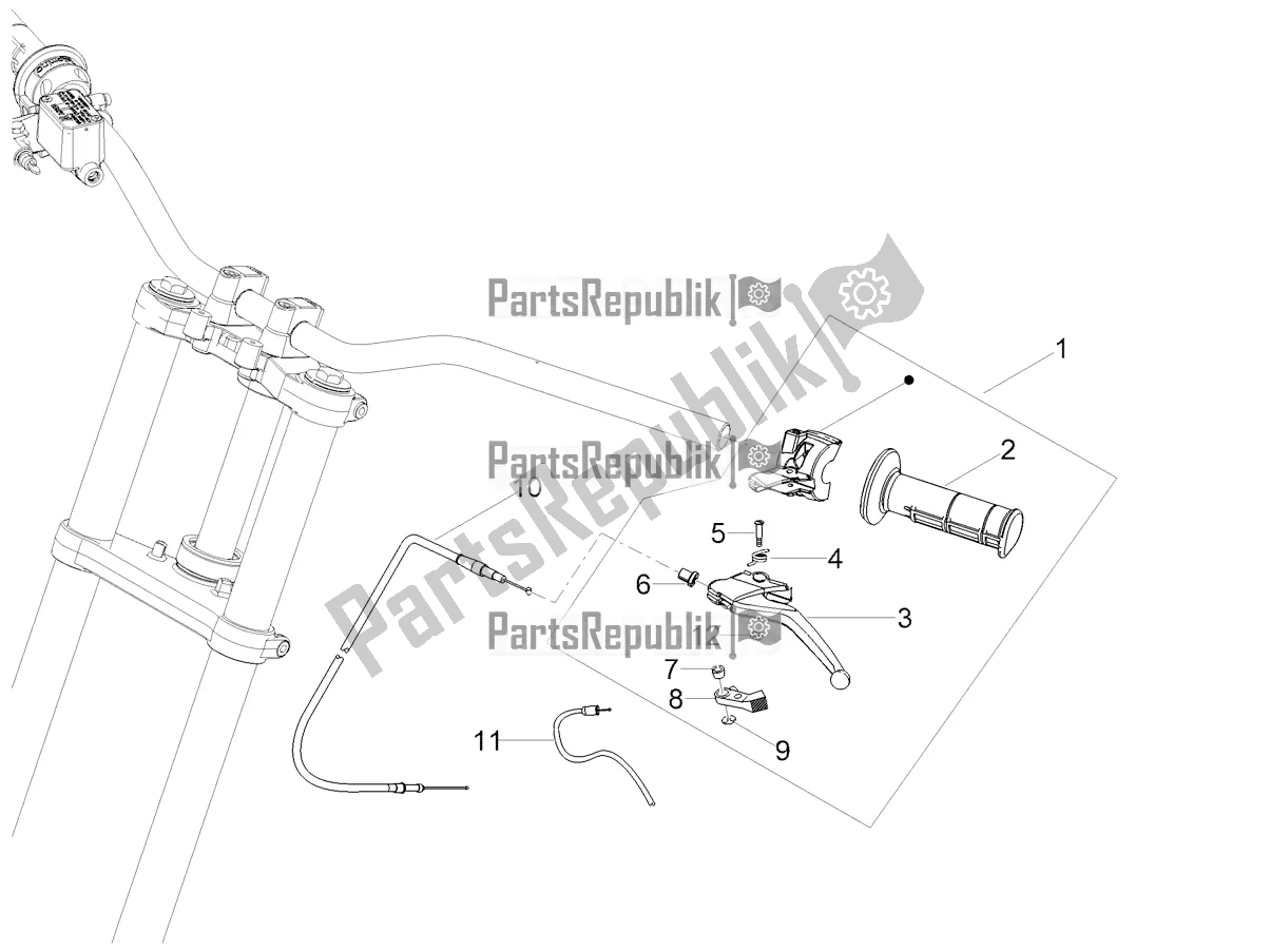 Toutes les pièces pour le Commande D'embrayage du Derbi Senda X-treme 50 R 2022