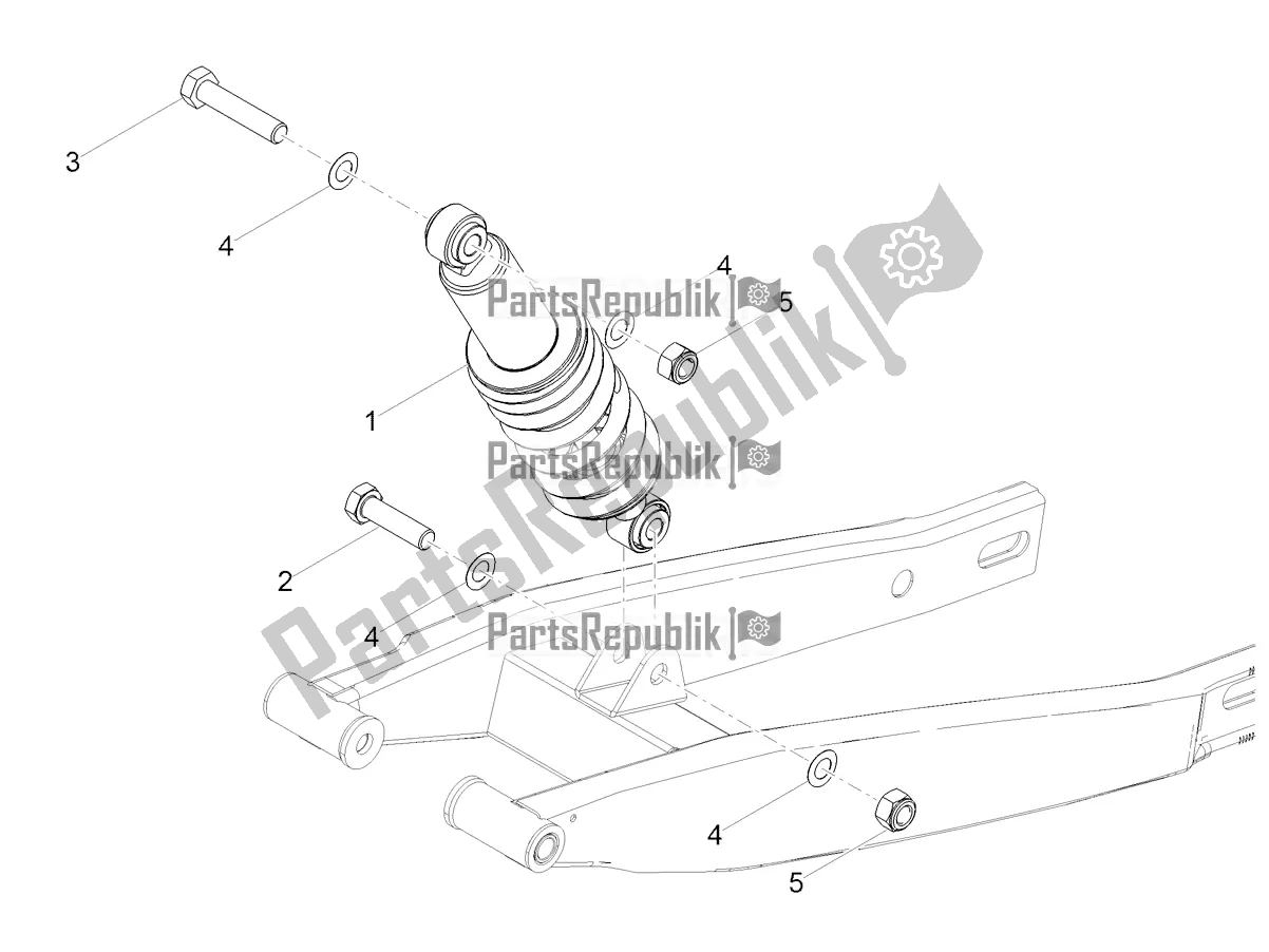 Toutes les pièces pour le Amortisseur du Derbi Senda X-treme 50 R 2022