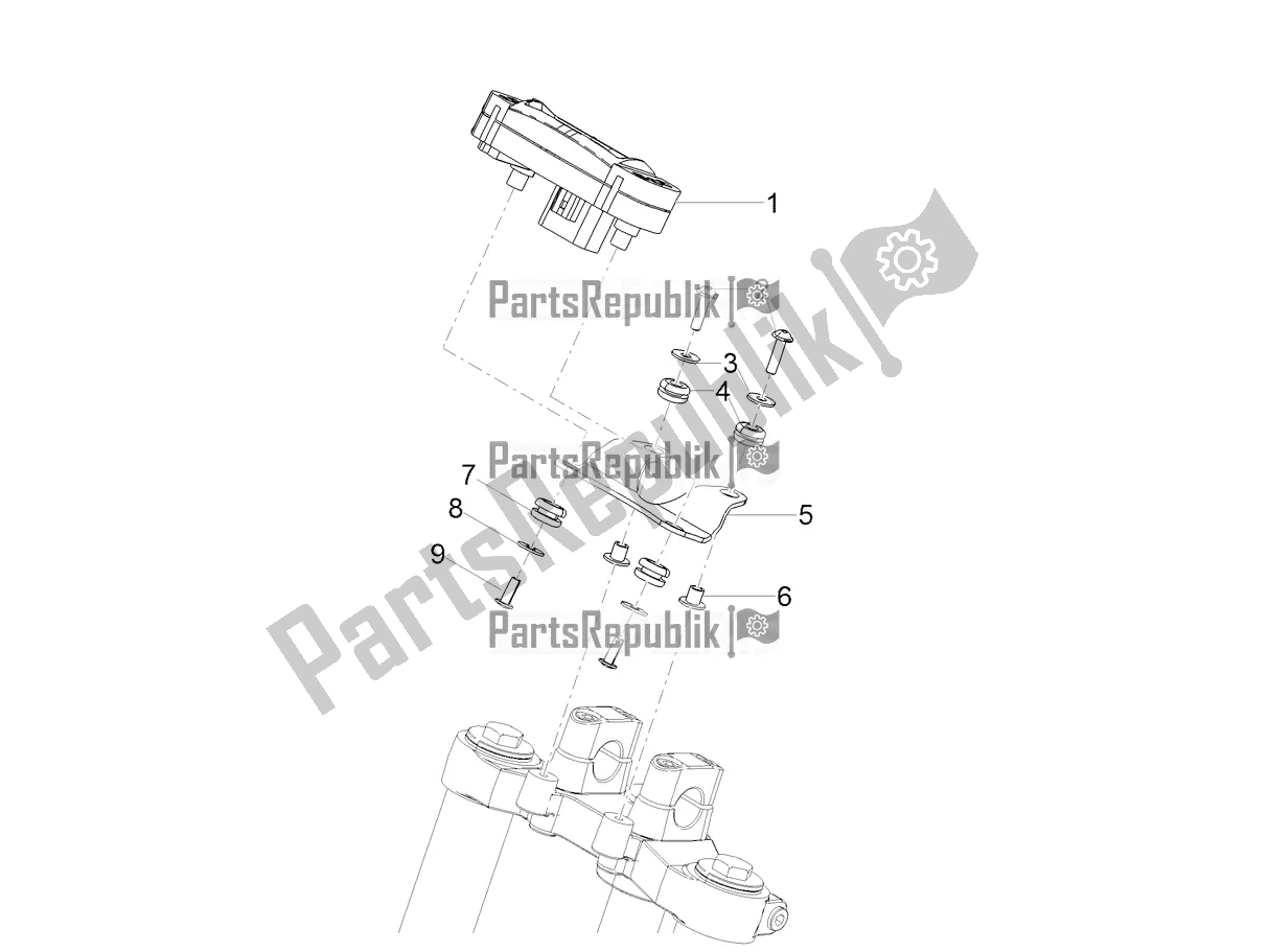 All parts for the Instruments of the Derbi Senda X-treme 50 SM 2020