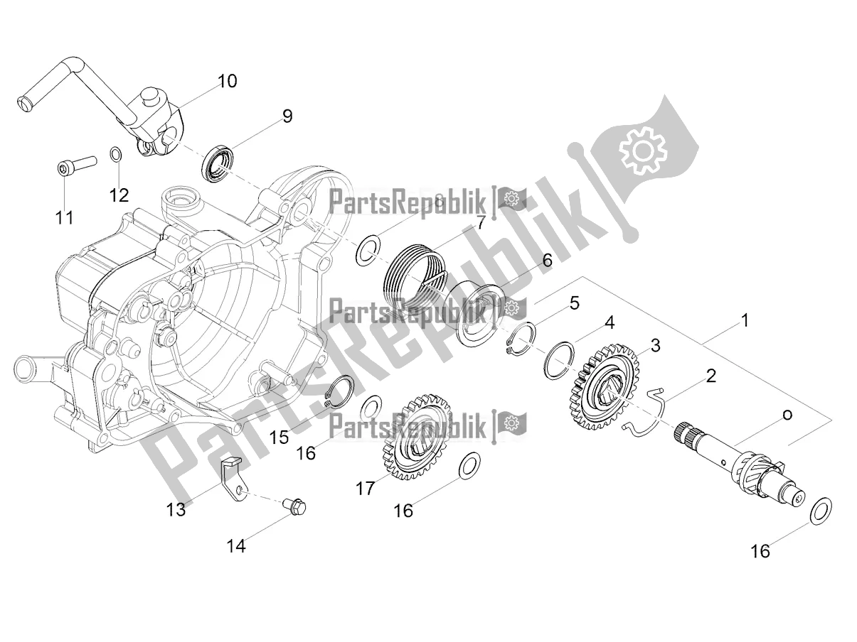 Toutes les pièces pour le Démarreur / Démarreur électrique du Derbi Senda X-treme 50 SM 2021