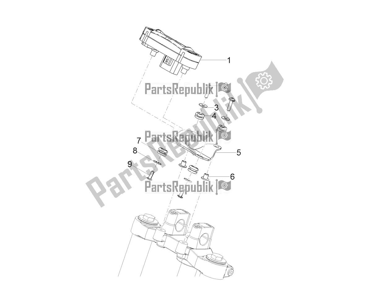 Todas as partes de Instrumentos do Derbi Senda X-treme 50 SM 2022