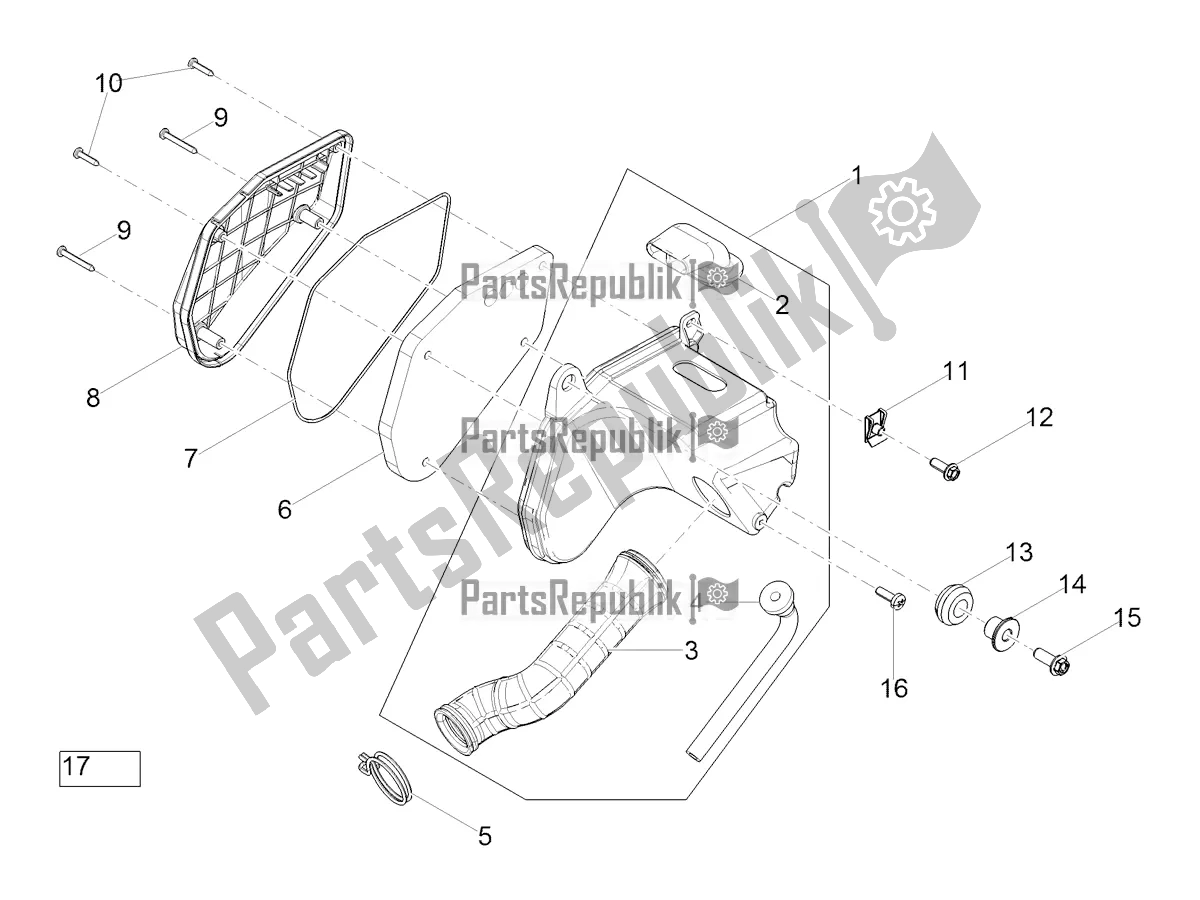 Toutes les pièces pour le Boite D'air du Derbi Senda X-treme 50 SM LOW Seat 2019