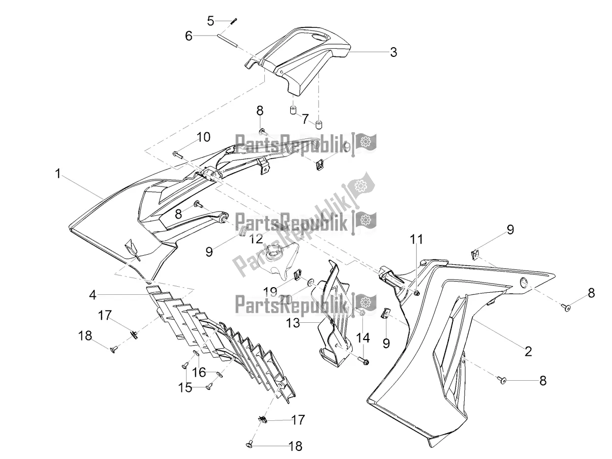 Toutes les pièces pour le Canal du Derbi Senda X-treme 50 SM LOW Seat 2021