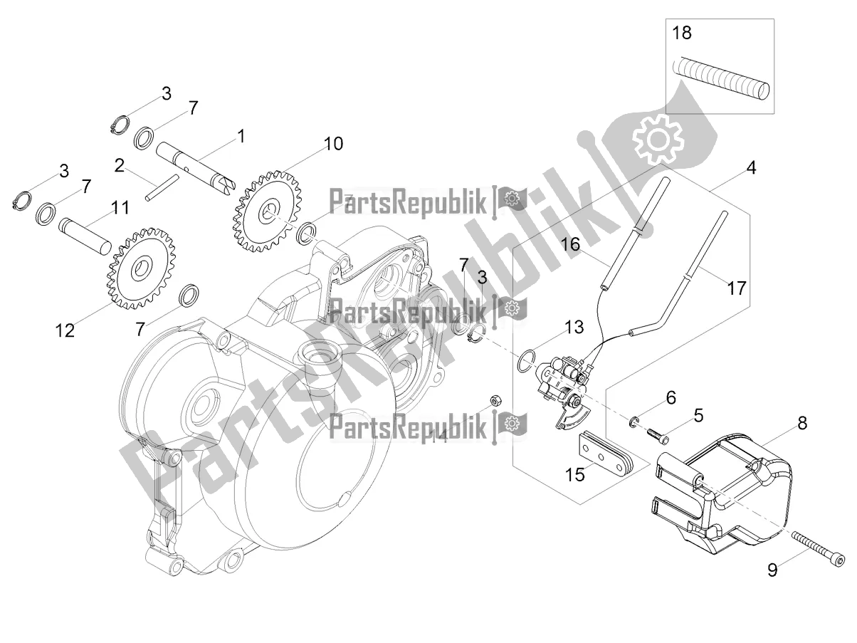 Toutes les pièces pour le La Pompe à Huile du Derbi Senda X-treme 50 SM LOW Seat 2021