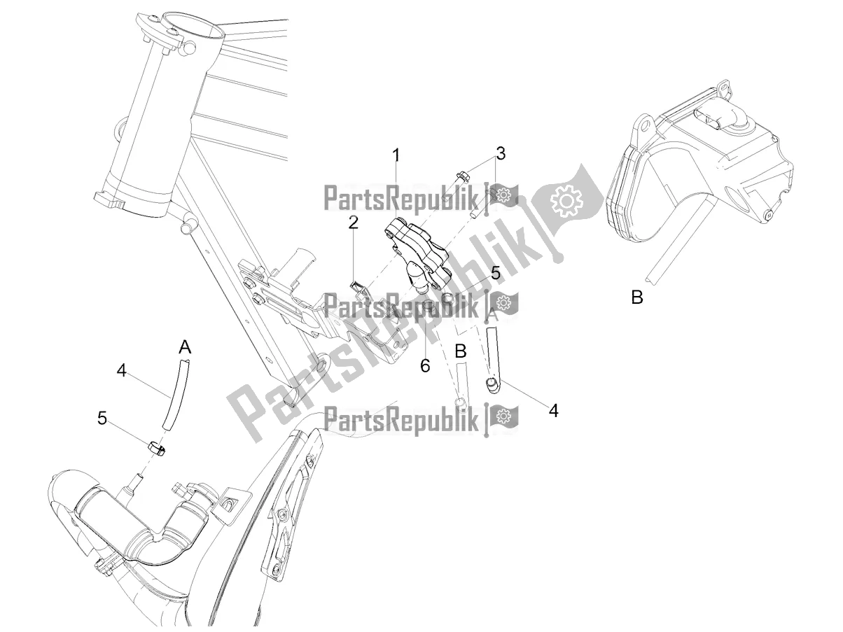 Toutes les pièces pour le Air Secondaire du Derbi Senda X-treme 50 SM LOW Seat 2022