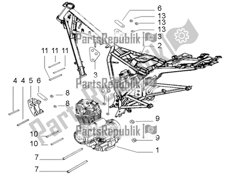 All parts for the Eengine And Frame of the Derbi STX 150 2018