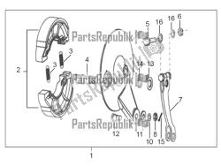 Rear brake assembly