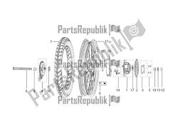 Rear Wheel Made Of Alloy Assembly