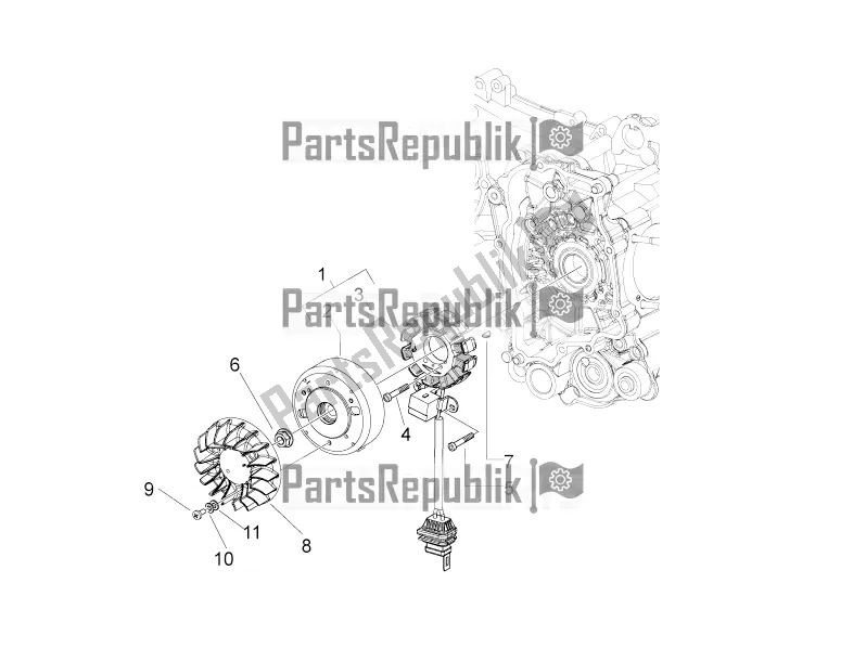 Toutes les pièces pour le Cdi Magneto Assy du Derbi Variant Sport 125 2016