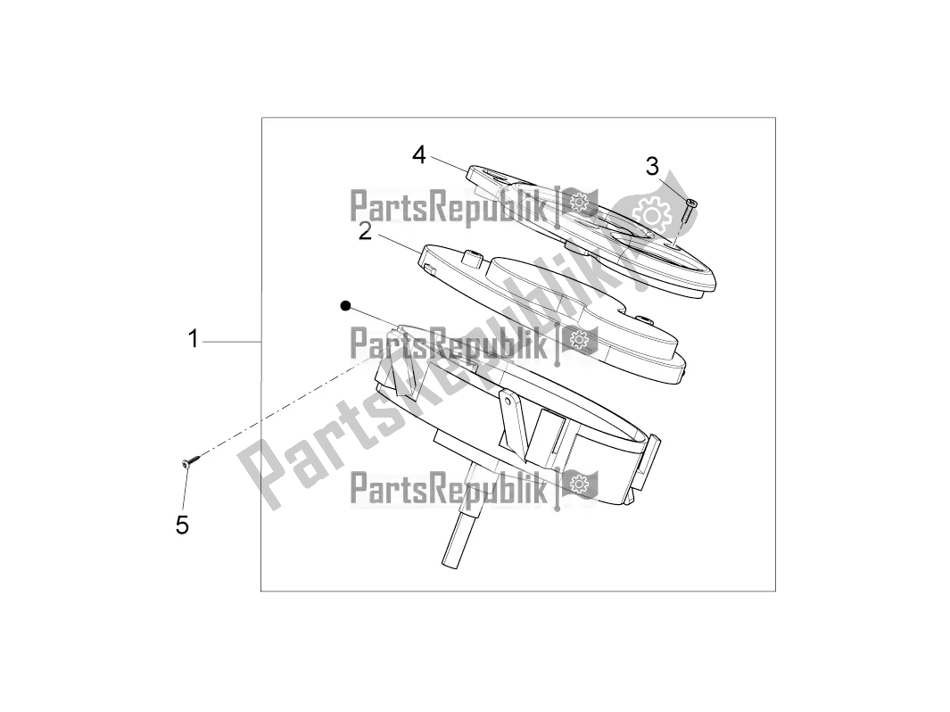 Toutes les pièces pour le Tableau De Bord du Derbi Variant Sport 125 2016