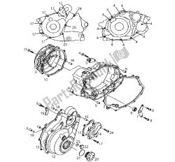 Variator carter cover