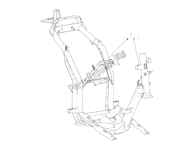 Tutte le parti per il Telaio / Carrozzeria del Derbi Sonar 150 4T 2009