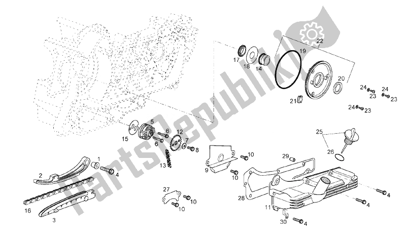 Todas las partes para Bomba De Aceite de Derbi Rambla 300 E3 2010