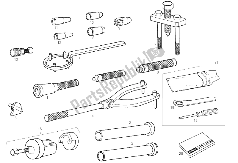 Toutes les pièces pour le Accessoires du Derbi Senda 50 SM X Race E2 2A Edicion 2004