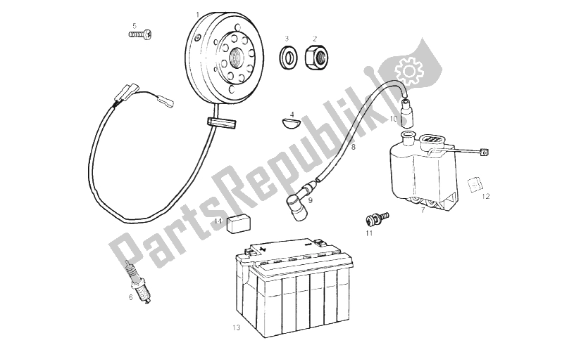 Tutte le parti per il Unità Di Accensione del Derbi Senda 50 SM DRD X Treme LTD Edition 2T E2 2013
