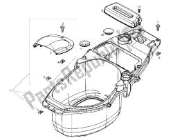 compartiment pour casque