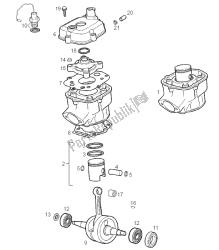 Drive shaft - Cylinder - Piston