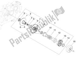 Driven pulley