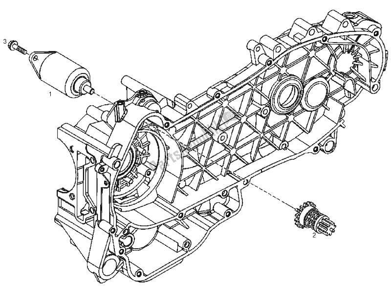 Toutes les pièces pour le Ensemble De Démarrage du Derbi GP1 LOW Seat 125 CC E3 2 VER 2007