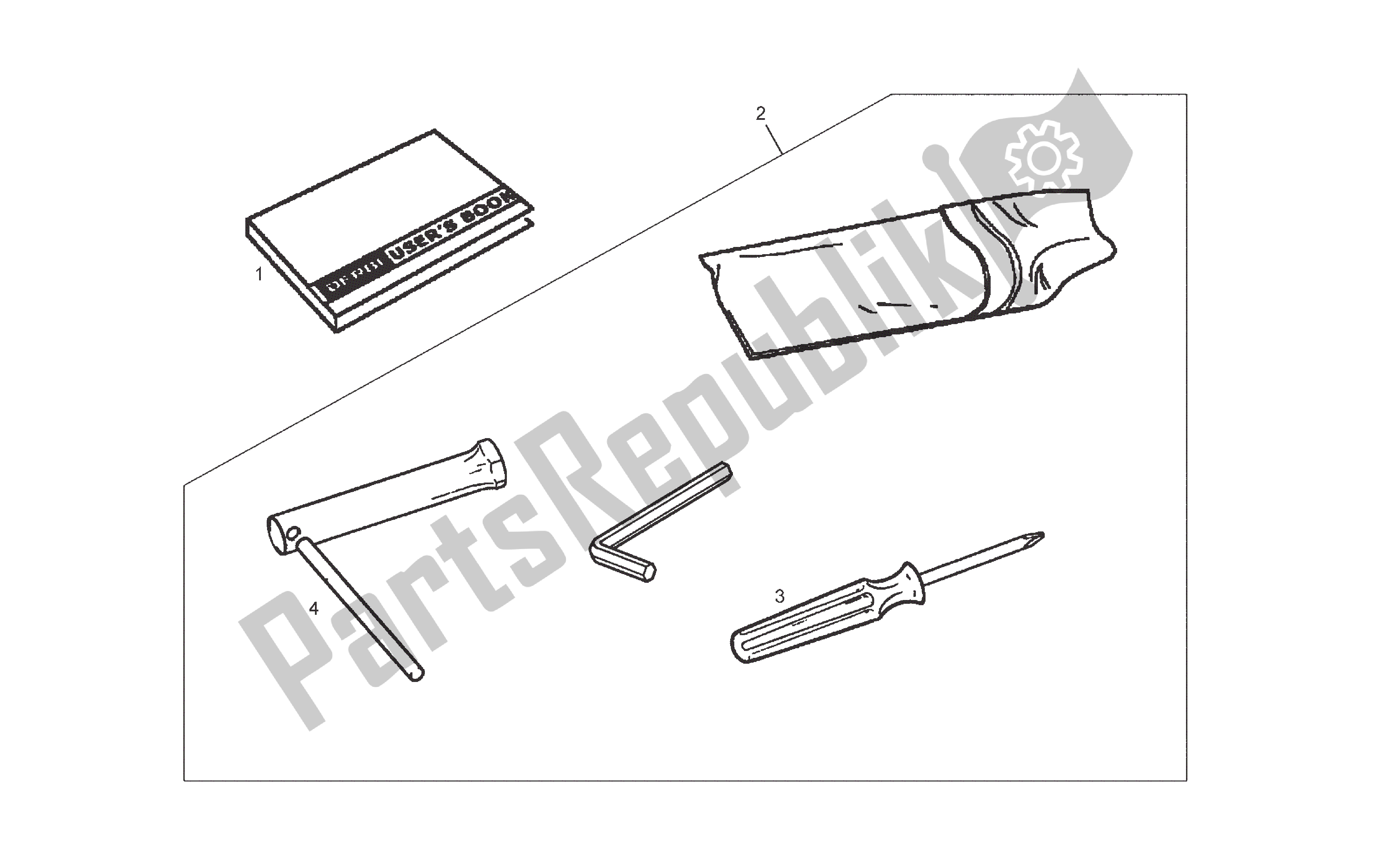 Toutes les pièces pour le Outils D? Atelier du Derbi Senda DRD SM 50 2005 - 2007