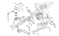 brandstoftank - filterkast - stoel