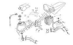 RESERVOIR - BOITE FILTRE - SELLE