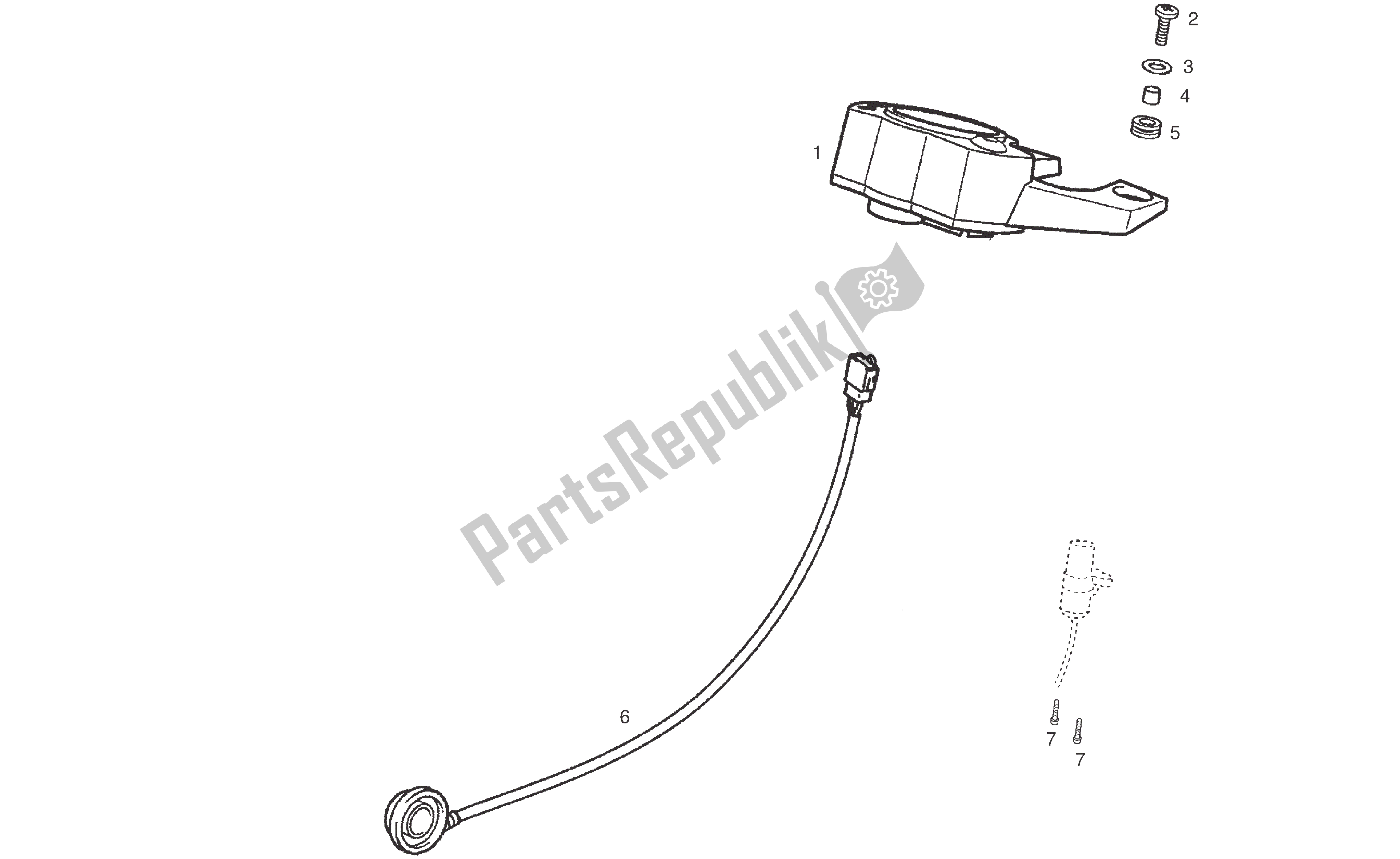 All parts for the Speedometer And Components of the Derbi Senda R 50 2006